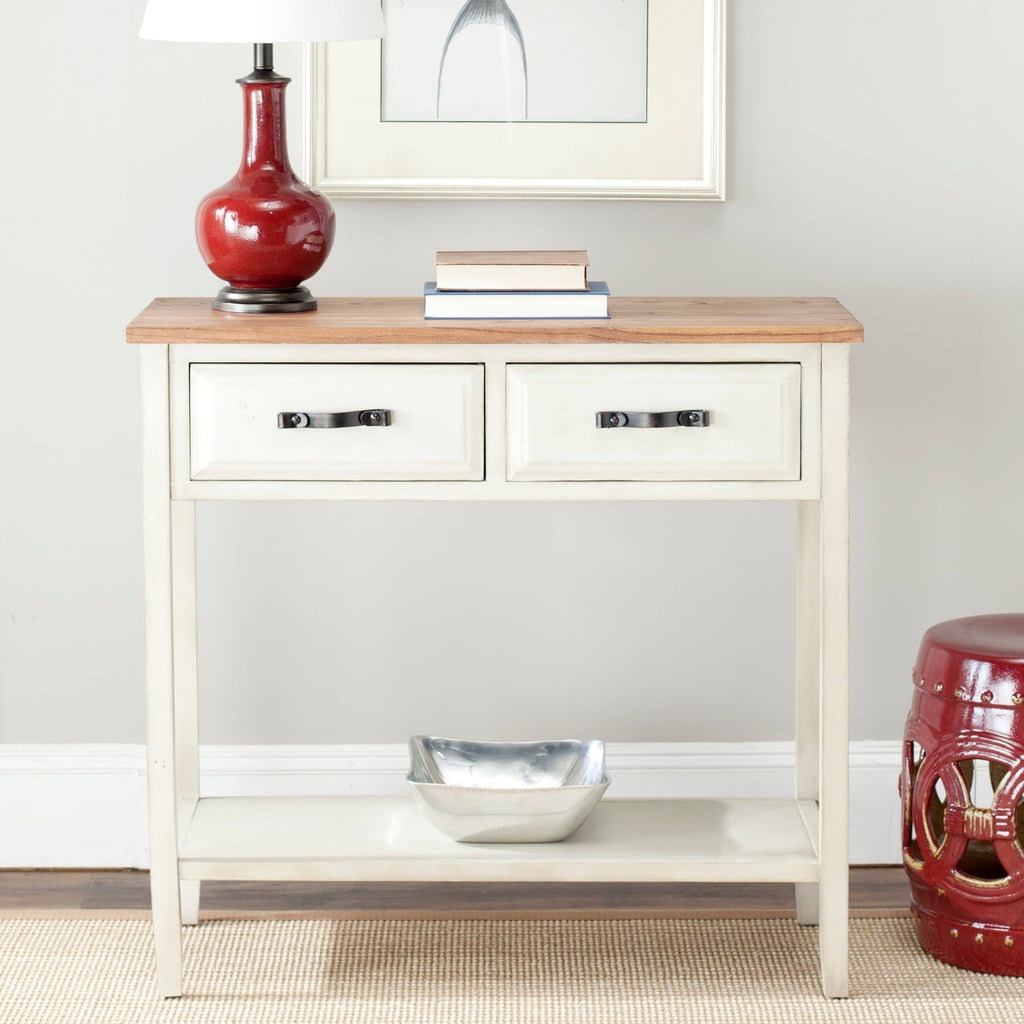 White Birch Console Table M293