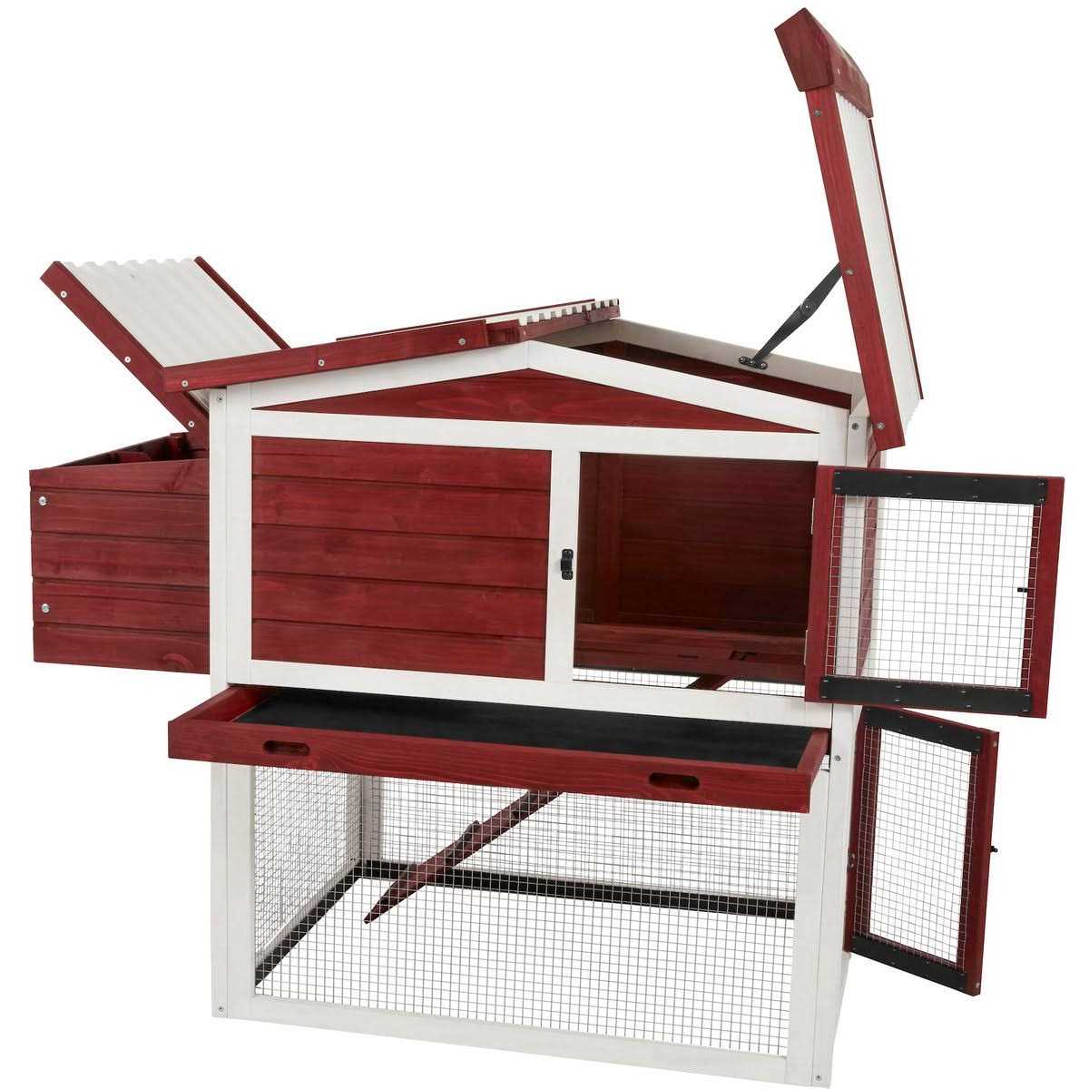 Wooden Outdoor Chicken Coop K905912