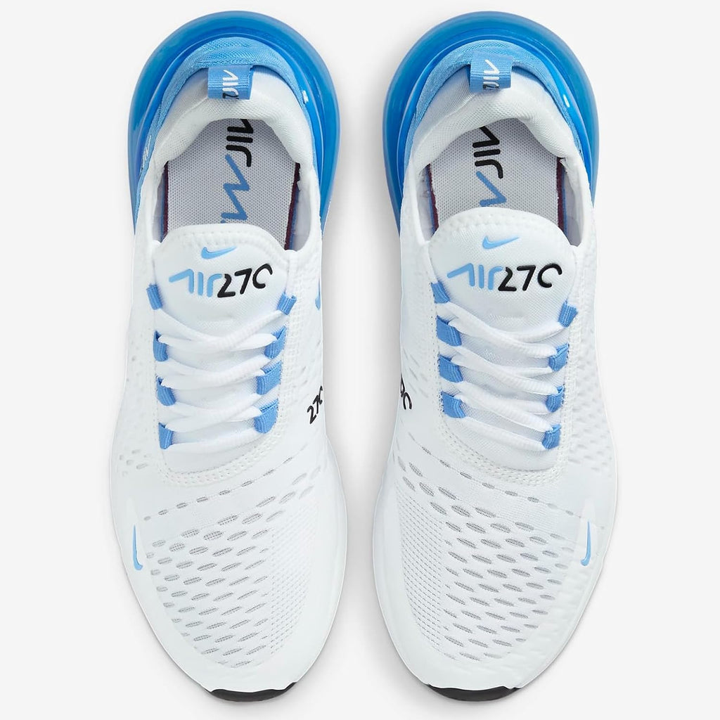 White Black University Blue Women's Shoes Size 10.5 B596