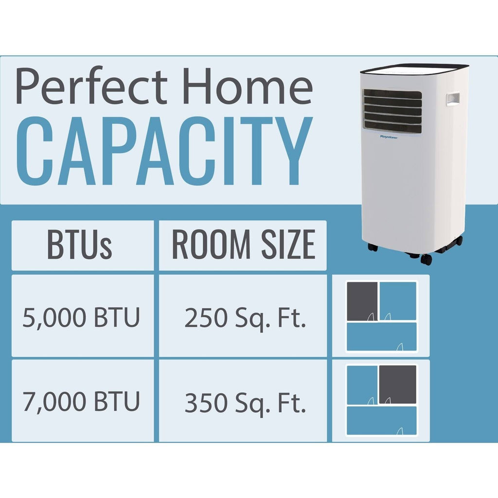 7000 BTU Portable Air Conditioner D7700