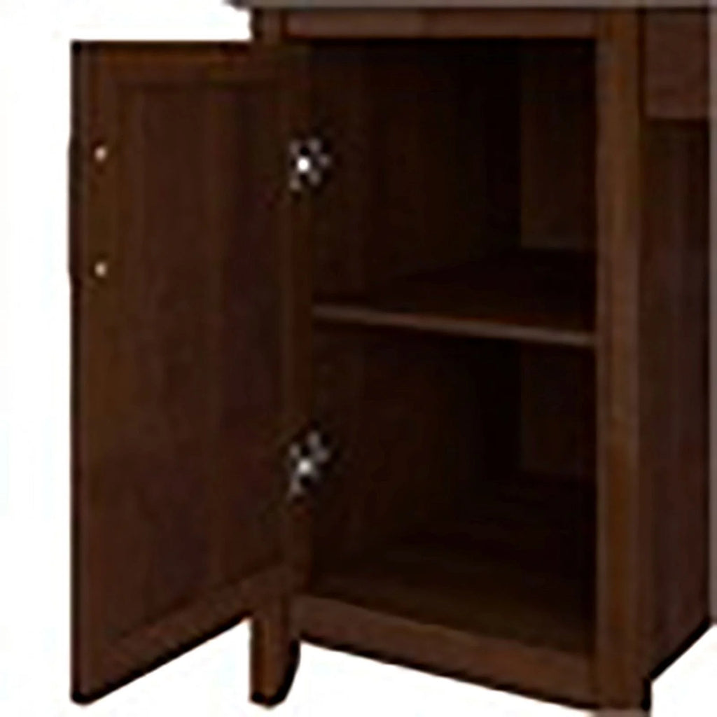 Wood Computer Desk with Storage Cabinet X974588