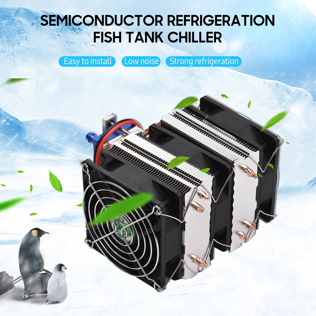 120W Semiconductor Refrigeration Aquarium Chiller for 30 Liters F270193