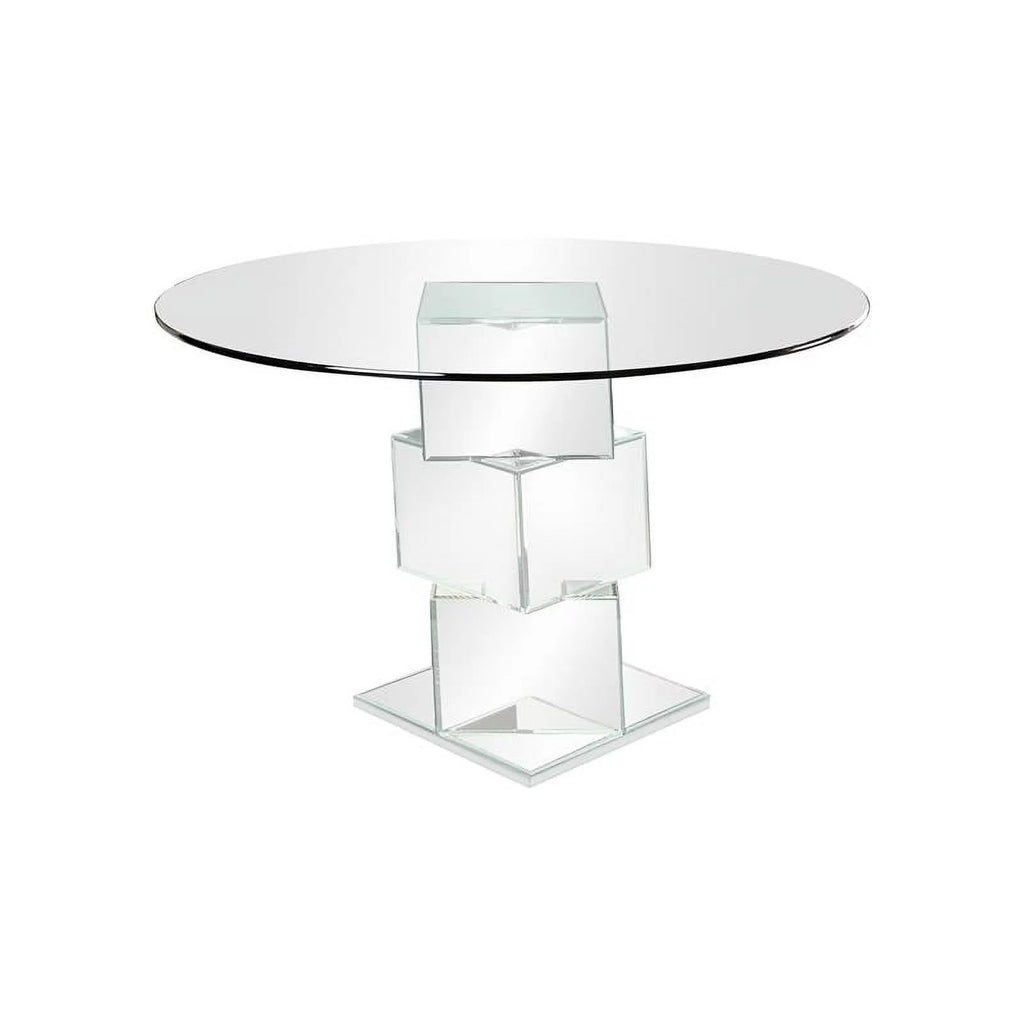 Glass Top 5-Piece Dining Table Set in Black B437