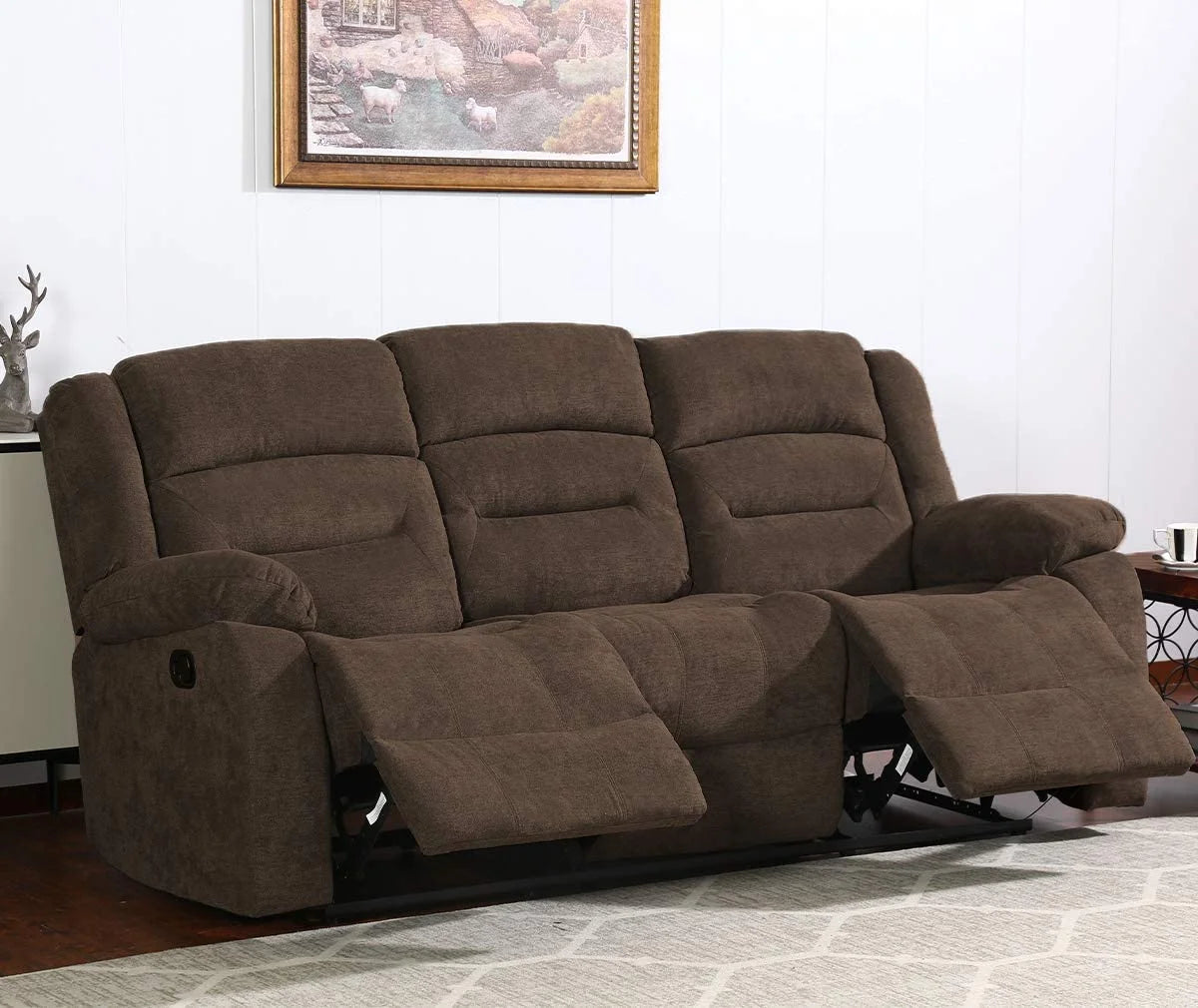 3 Seater Manual Reclining Sofa Set W685