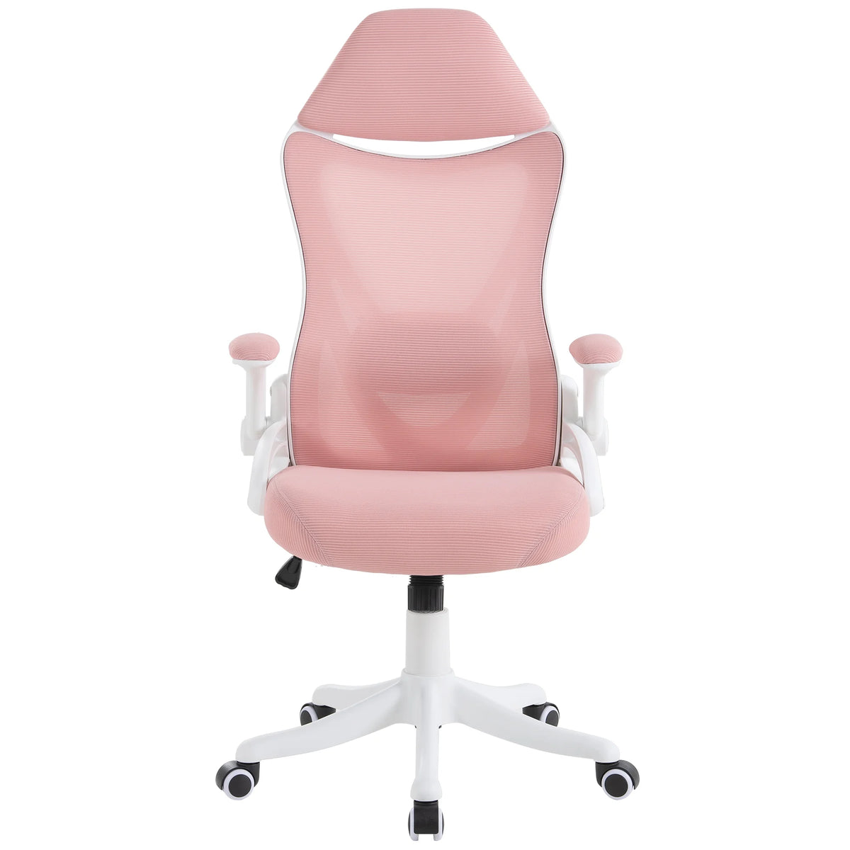 Pink Adjustable Mesh Ergonomic Office Chair J657816