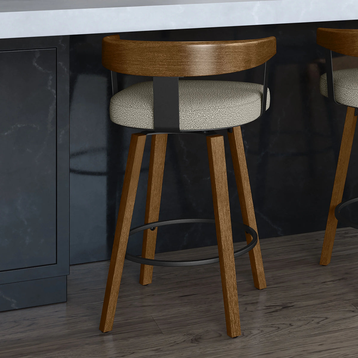 30 In. Swivel Bar Stool Y461