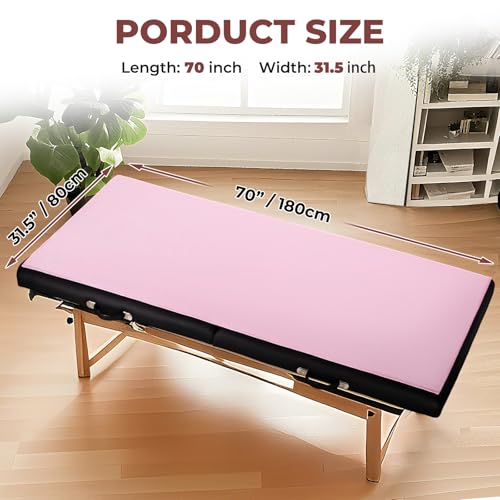 70x32in Waterproof PU Leather Massage Table Cover B859