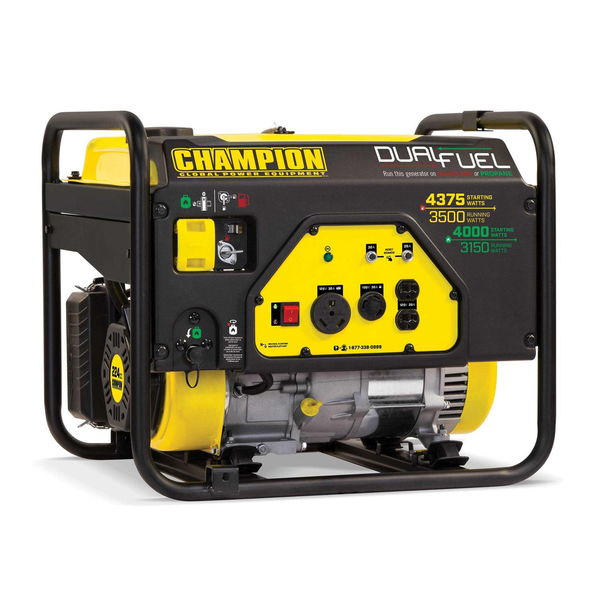 3500W/4375W Dual Fuel Generator G212171