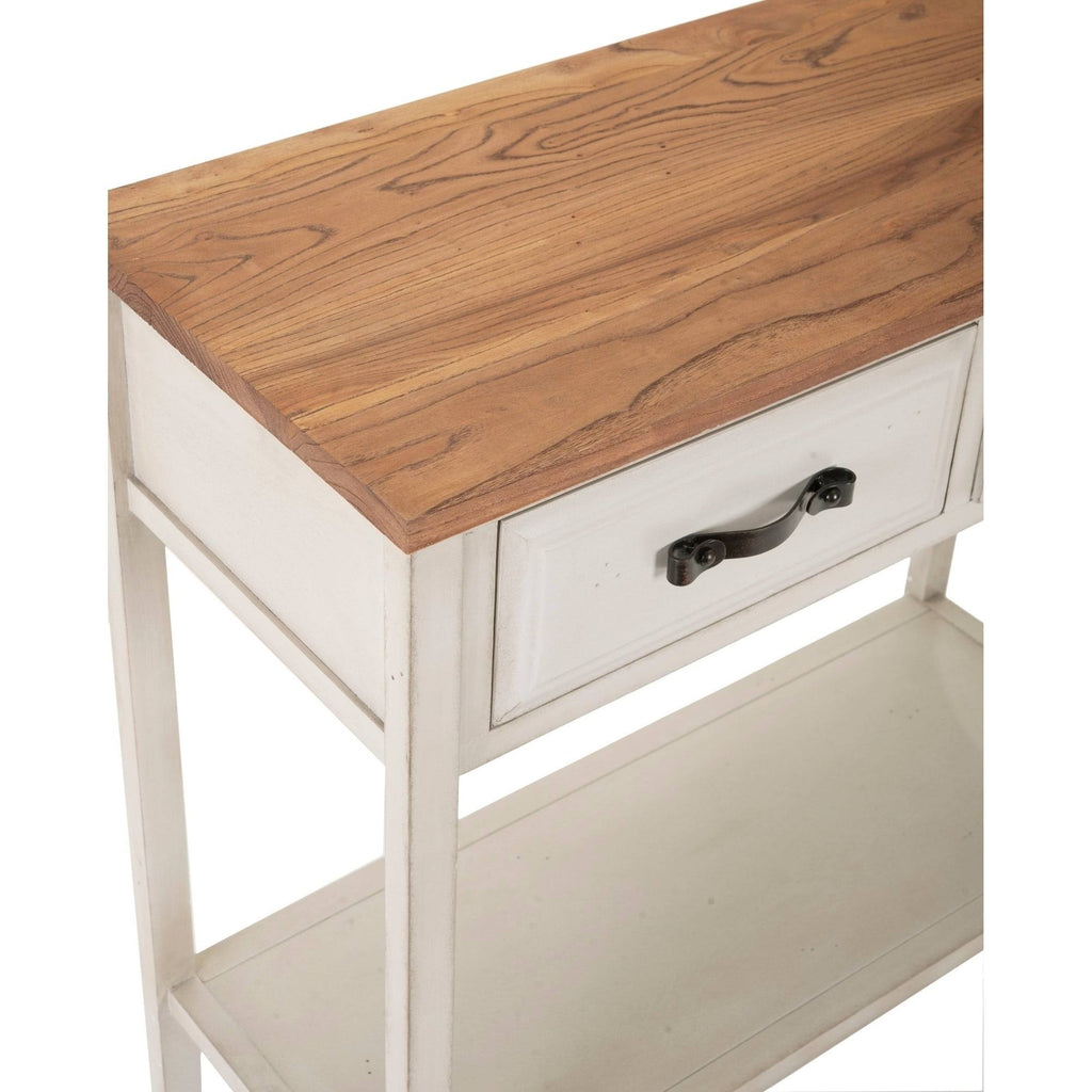 White Birch Console Table M293