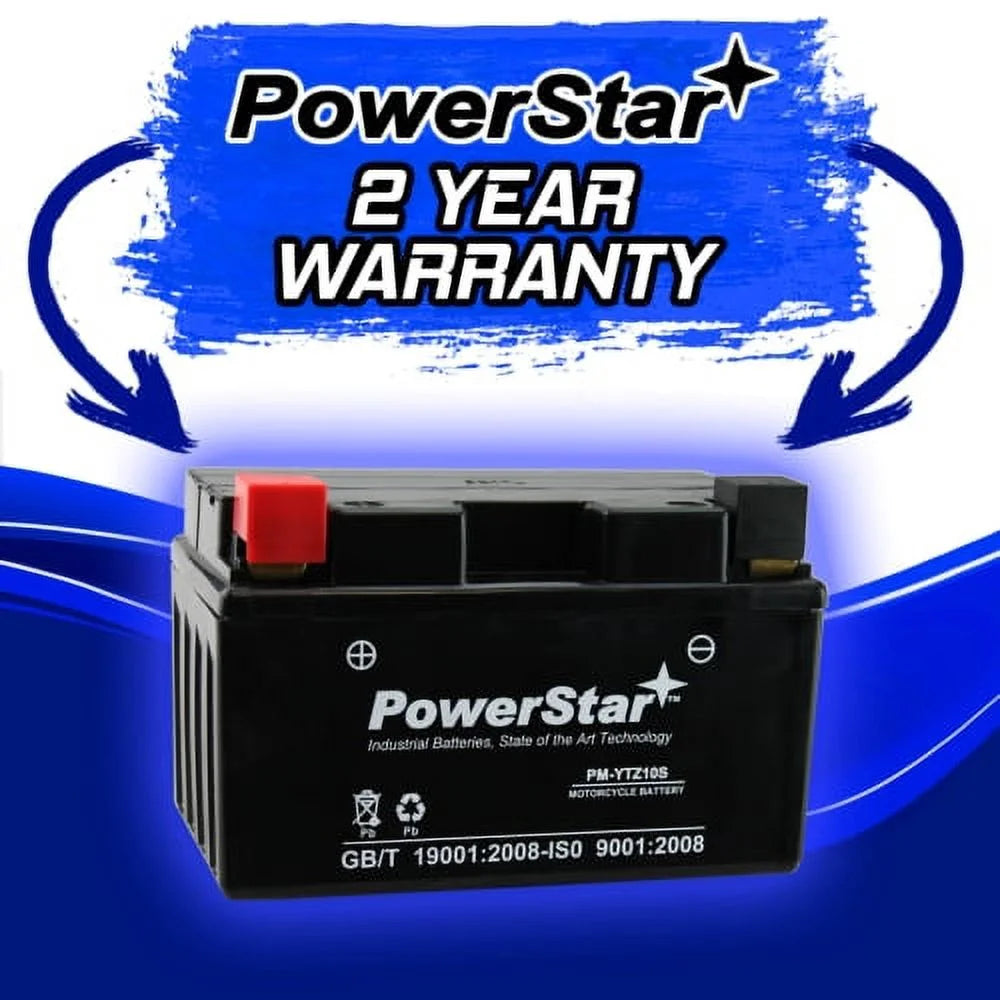 Motorcycle Battery Compatible with Kawasaki Ninja ZX-10R 2016 to 2019 F70971