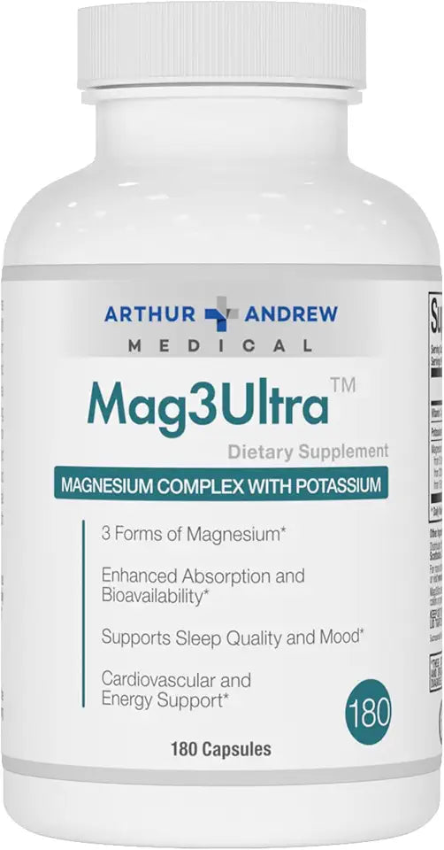 Triple Magnesium Supplement 180 Capsules I23669