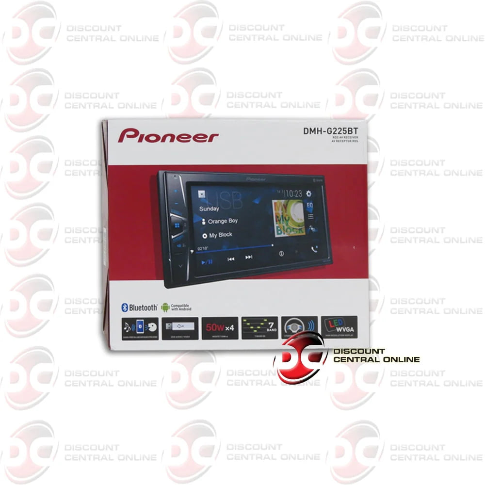 2-DIN 6.2 Touchscreen Digital Media Car Stereo with USB Bluetooth G6655