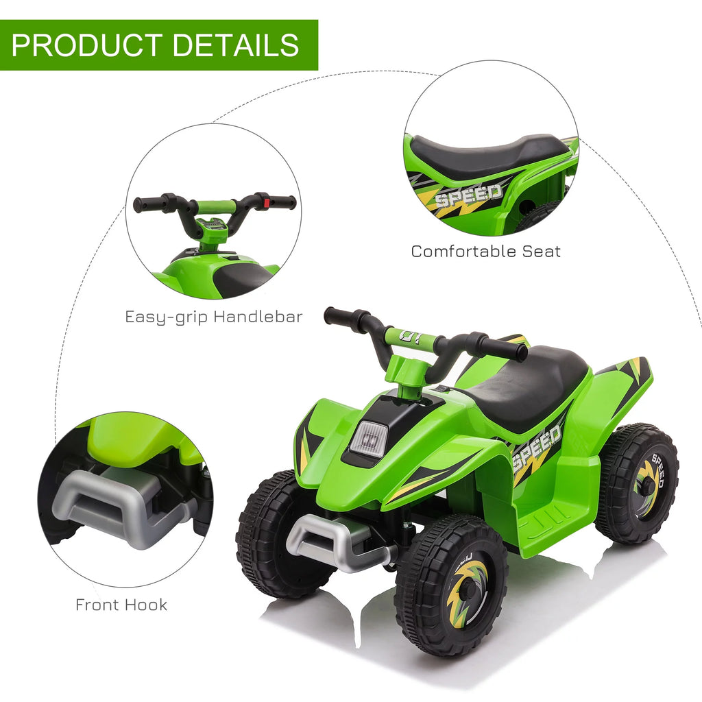 6V Kids Electric Ride on Car with Big Wheels Z410867