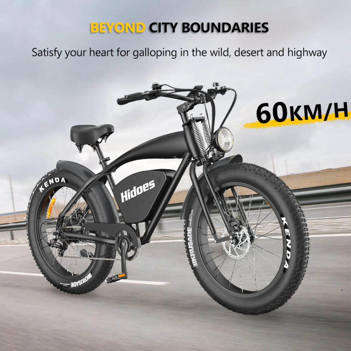 26" Fat Tire Electric Mountain Bike Set of 2 D47368