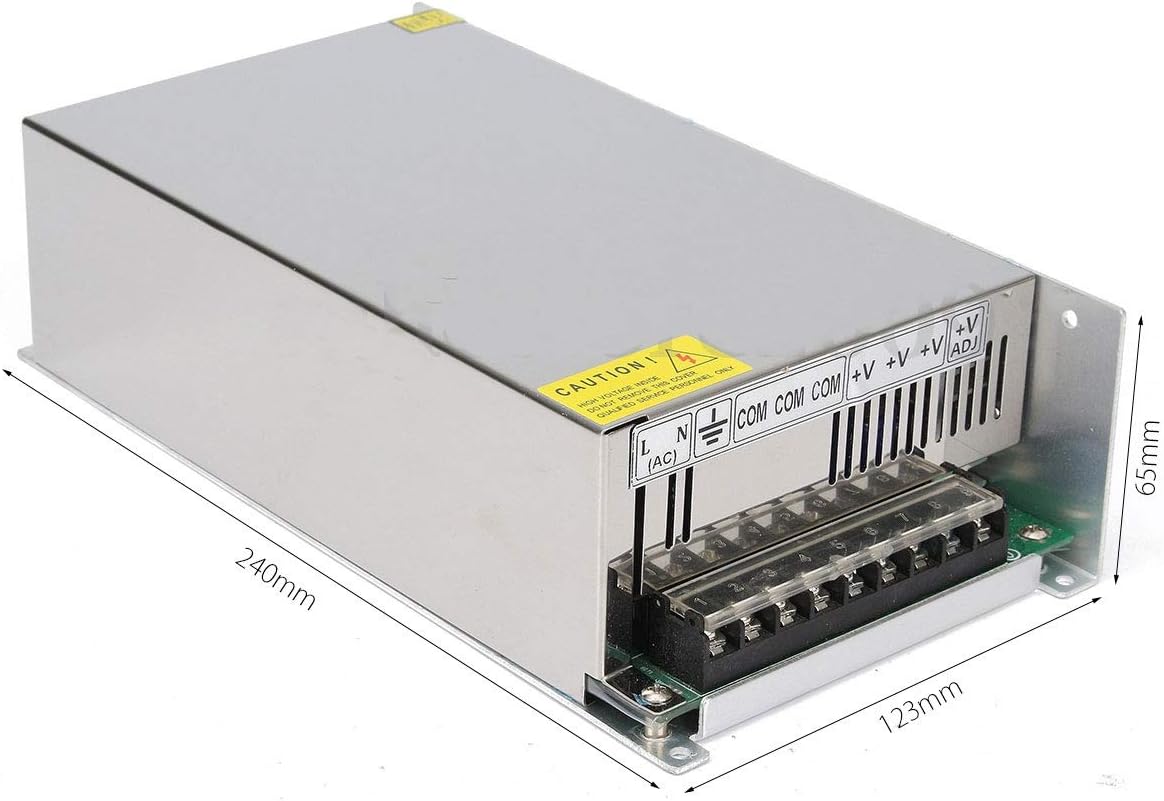 48V 20A 1000W Universal Regulated Switching Power Supply Driver AC 100-240V Input to DC 48V O482036