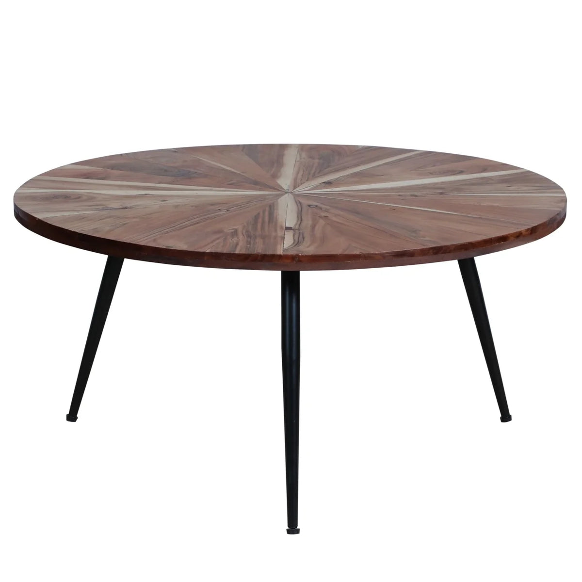 31 Inch Round Mango Wood Coffee Table C494