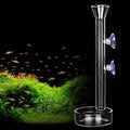 Aquarium Shrimp Feeding Tube and Dish Clear Crystal Glass Z88700