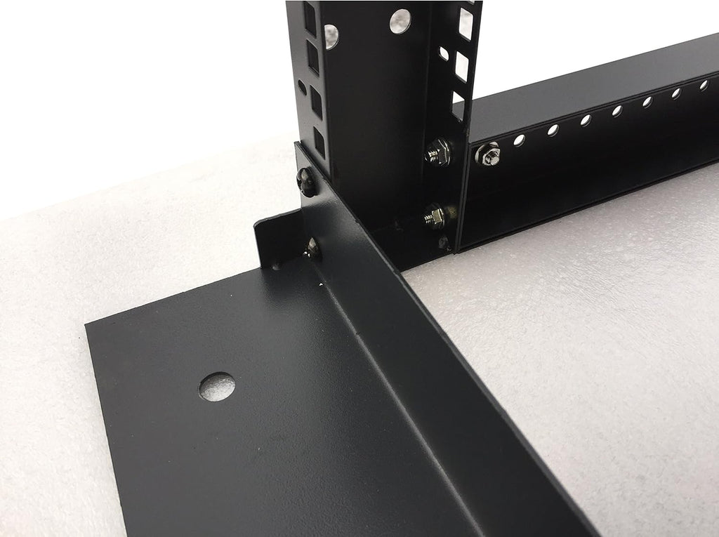 18U 4 Post Open Frame 19 inch Network Server Rack Cabinet Adjustable Depth P479