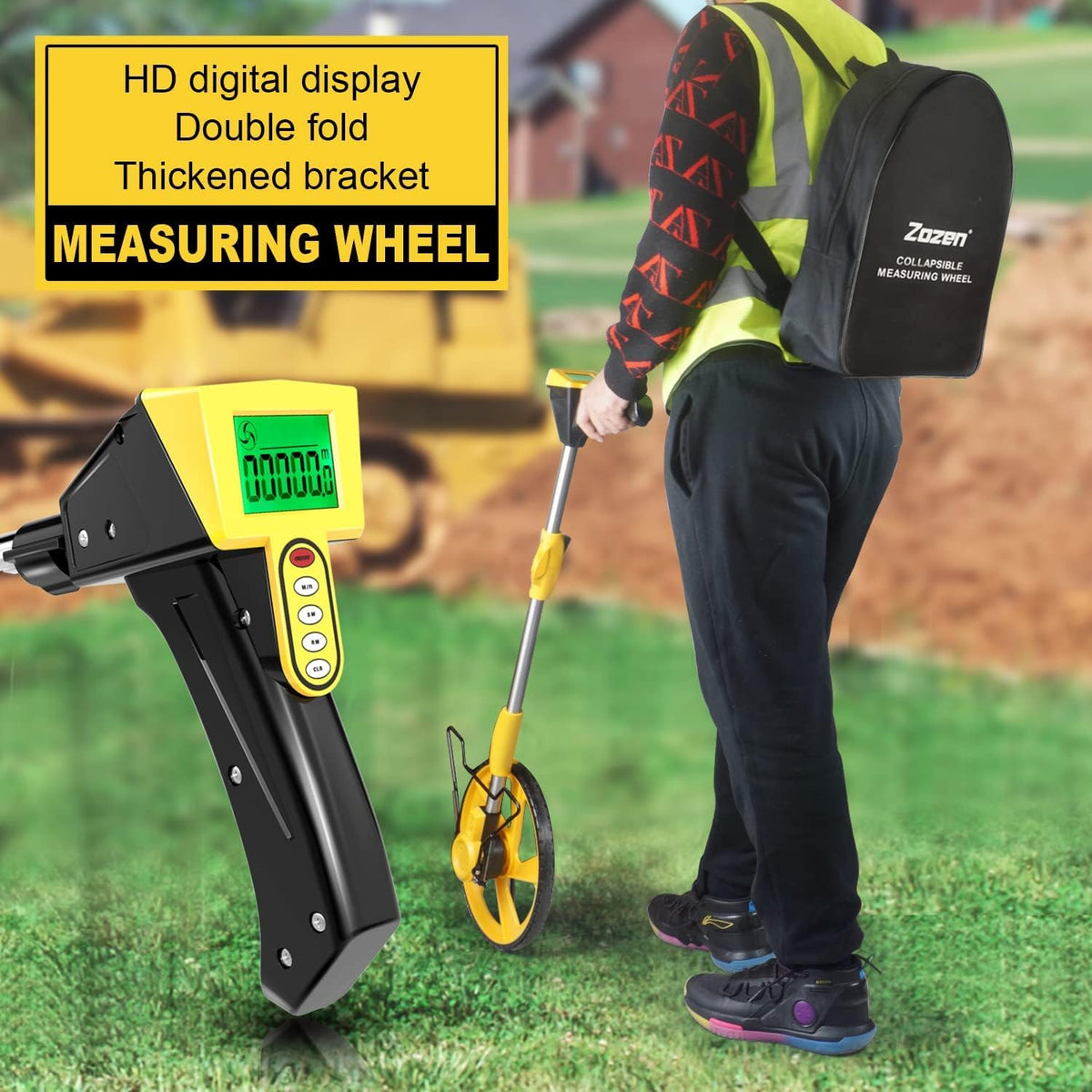 12-Inch Digital Measuring Wheel W77524