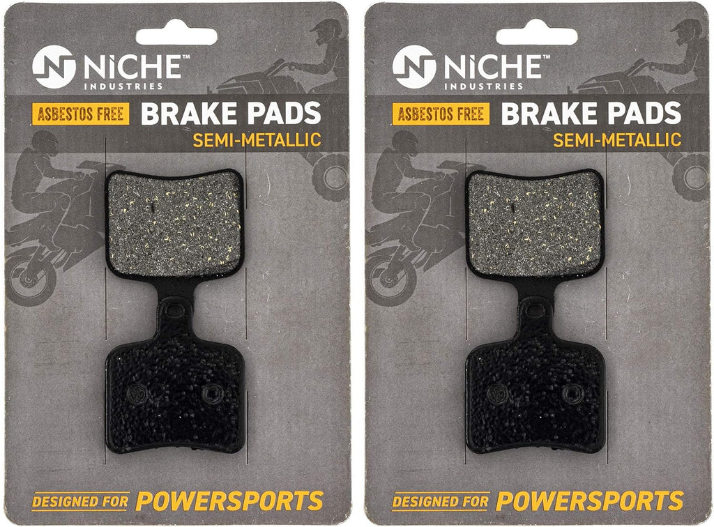 Brake Pad Set Rear Semi-Metallic 2 Pack G39269