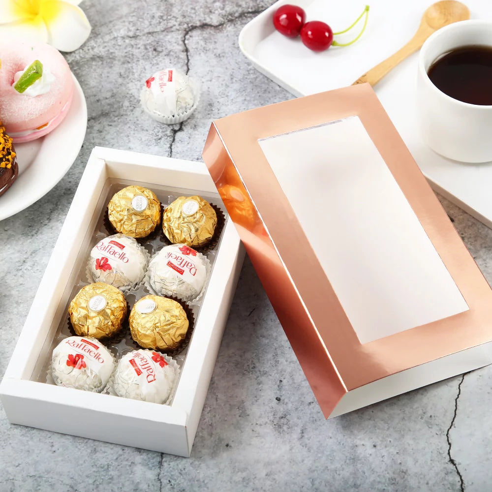 20 Pack Truffle Boxes with 8-Piece Trays F3156