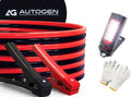 Heavy Duty Jumper Cables 1 Gauge 30 Feet 900Amp with Carry Bag V185