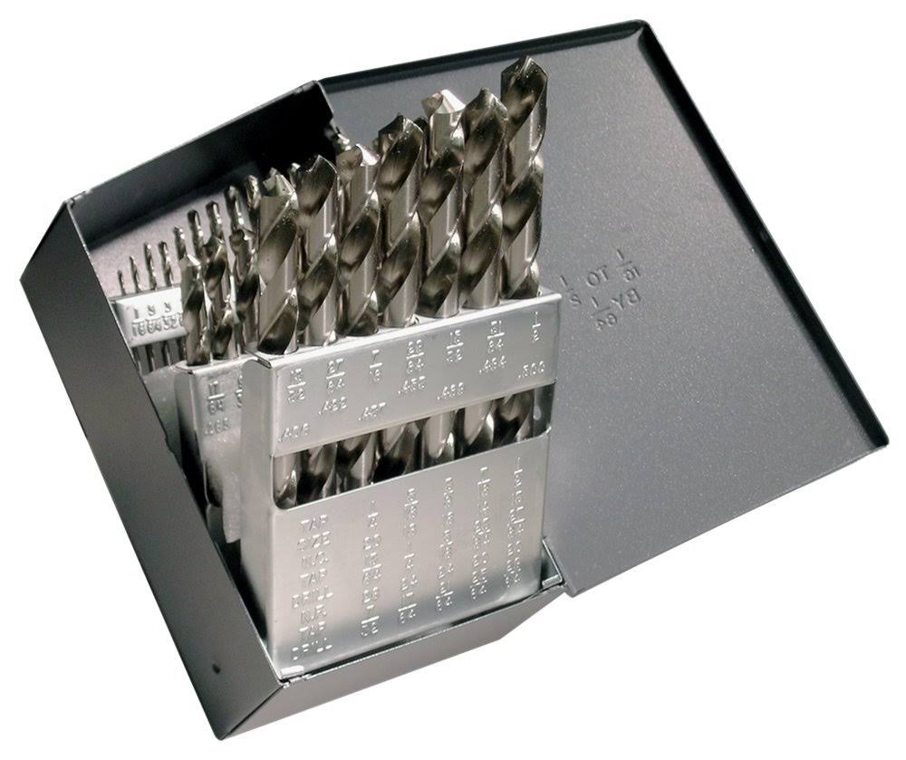 29 PC High Speed Steel Drill Bit Set J82318