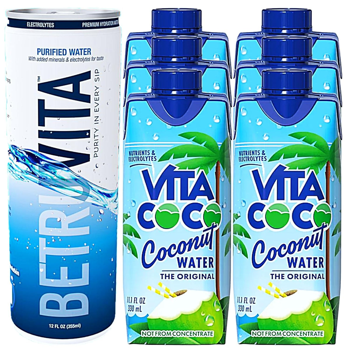 Coconut Water 11.1 Fl Oz Pack of 7 P8479