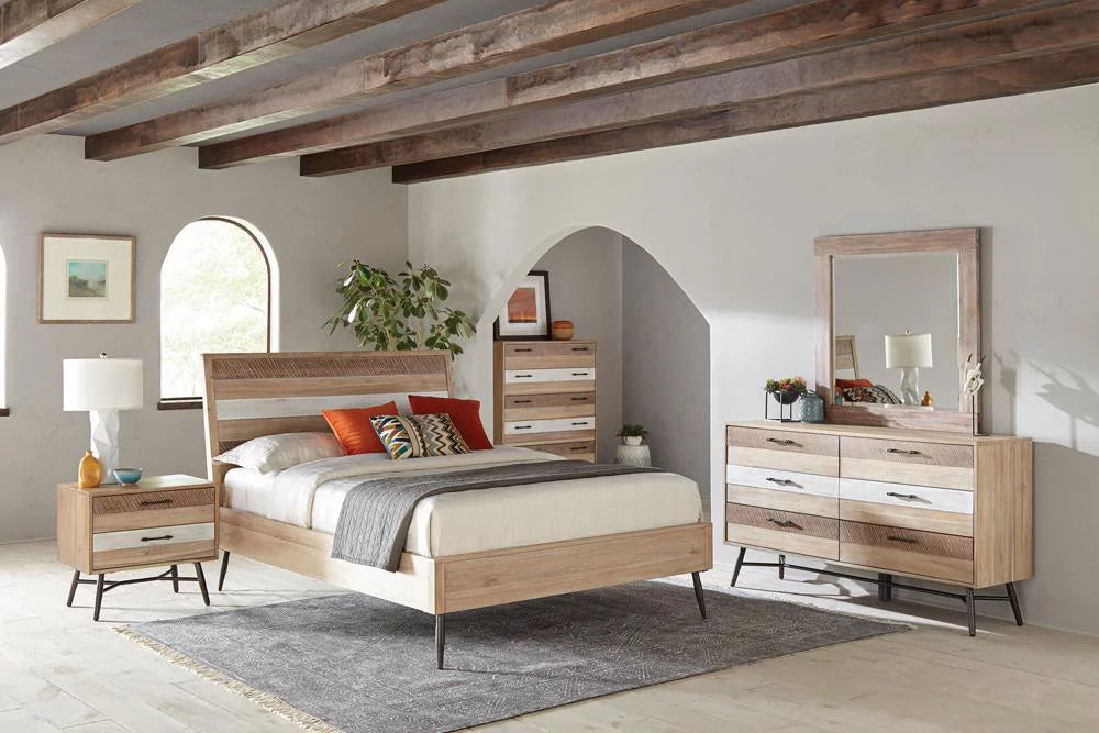 Queen Platform Bed N966