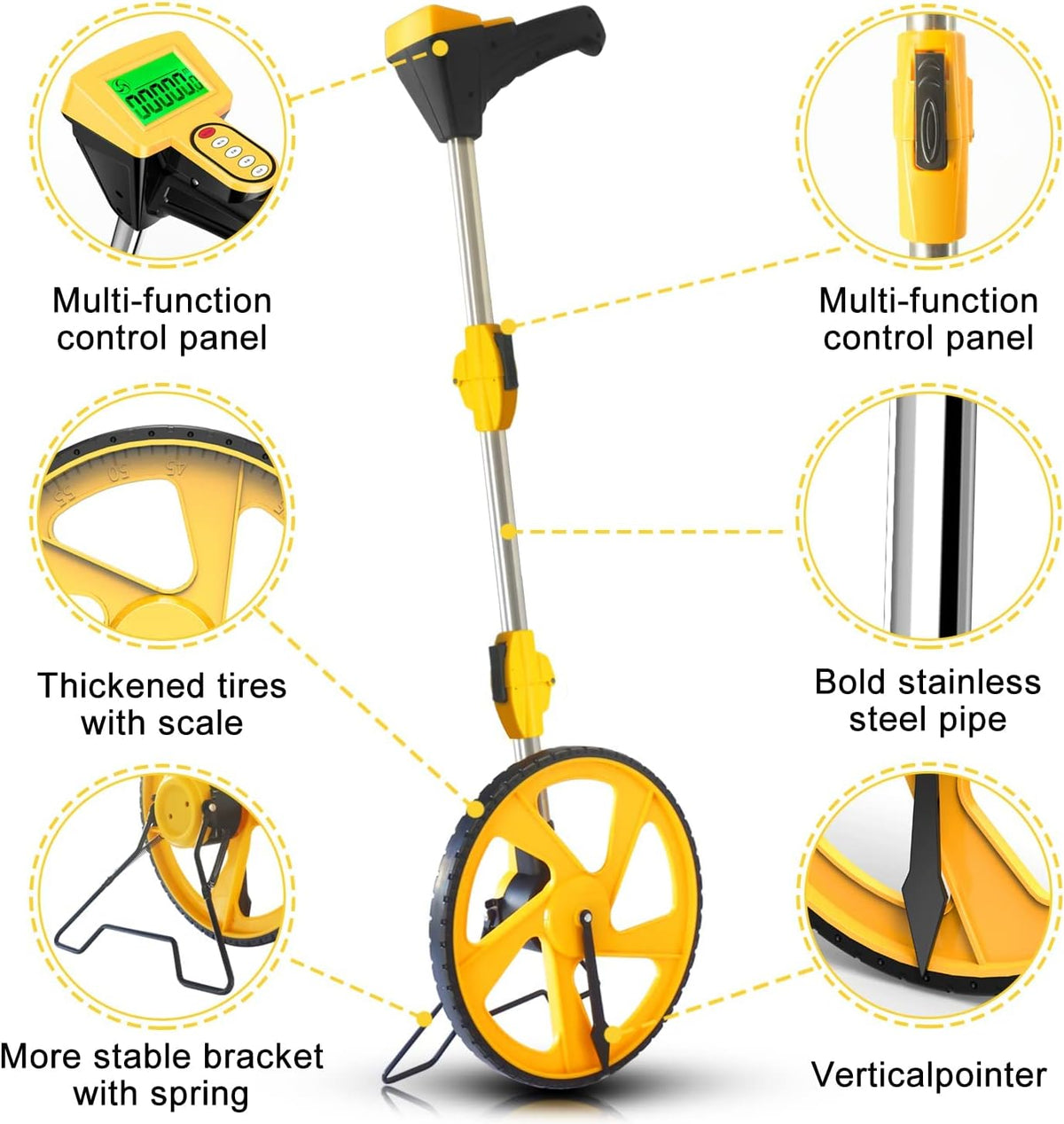 12-Inch Digital Measuring Wheel W77524
