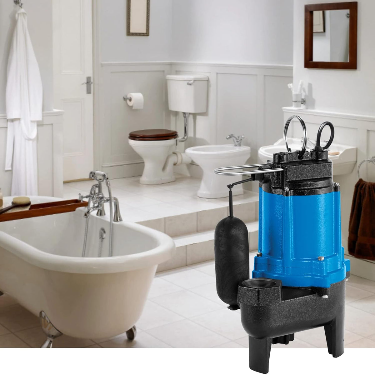 1/2 hp Cast Iron Sewage Pump with Snap-Action Switch I933