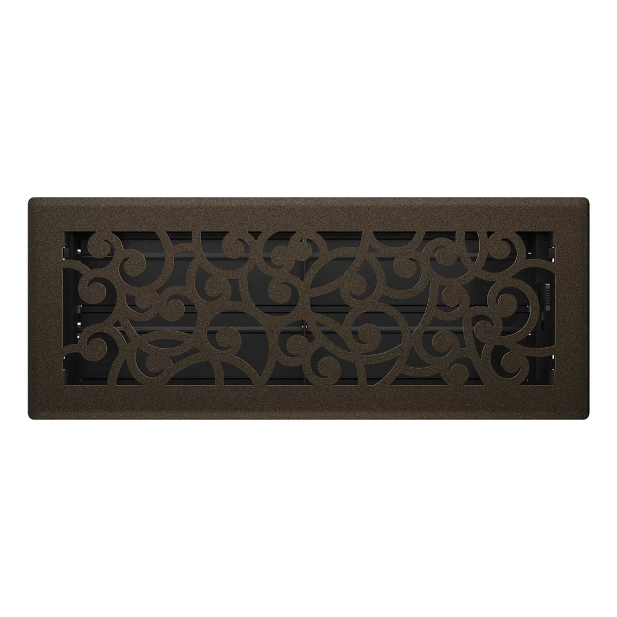 4in x 12in Metal Rectangular Air Floor Register 5 PACK F25384