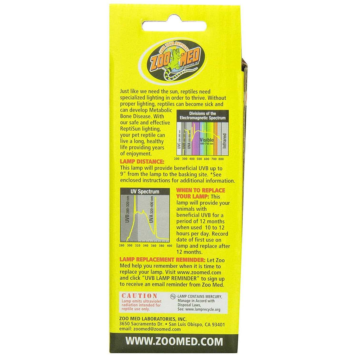 10.0 Mini Compact Fluorescent UVB Bulb Y6521