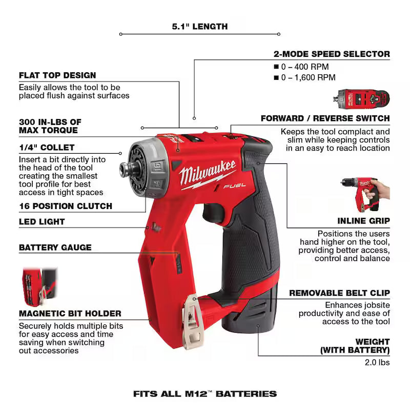12V Lithium-Ion Brushless Cordless 4-in-1 3/8 in. Drill Driver Kit with 6.0 Ah Battery Z49707