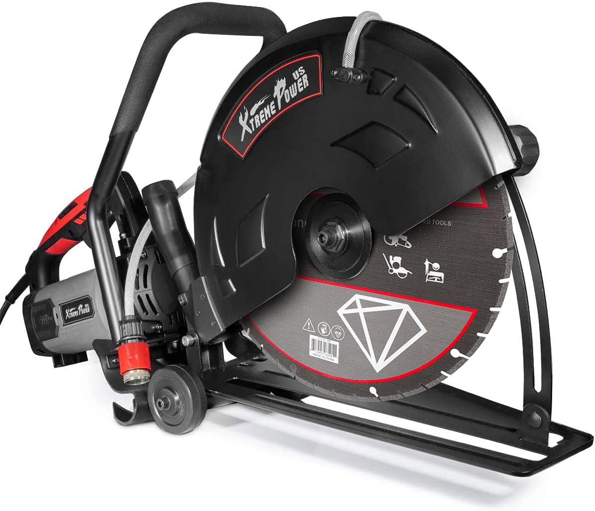 3200W 16" Electric Circular Saw Wet/Dry Concrete Saw G921