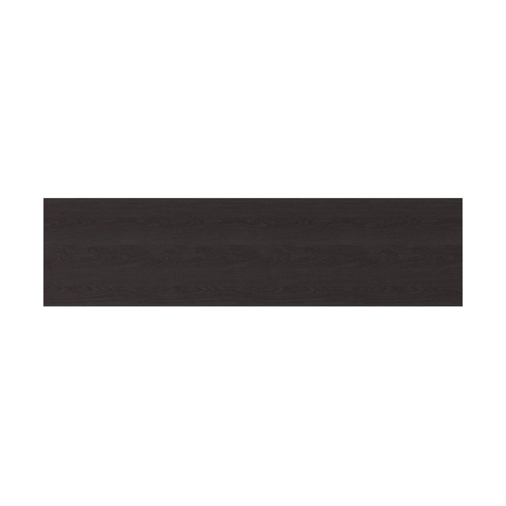 Black Wood Grain Veneer Console Table F265
