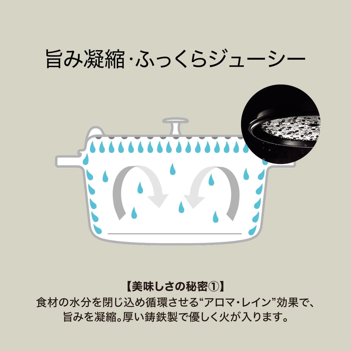 Round 26cm Black Cocotte M394