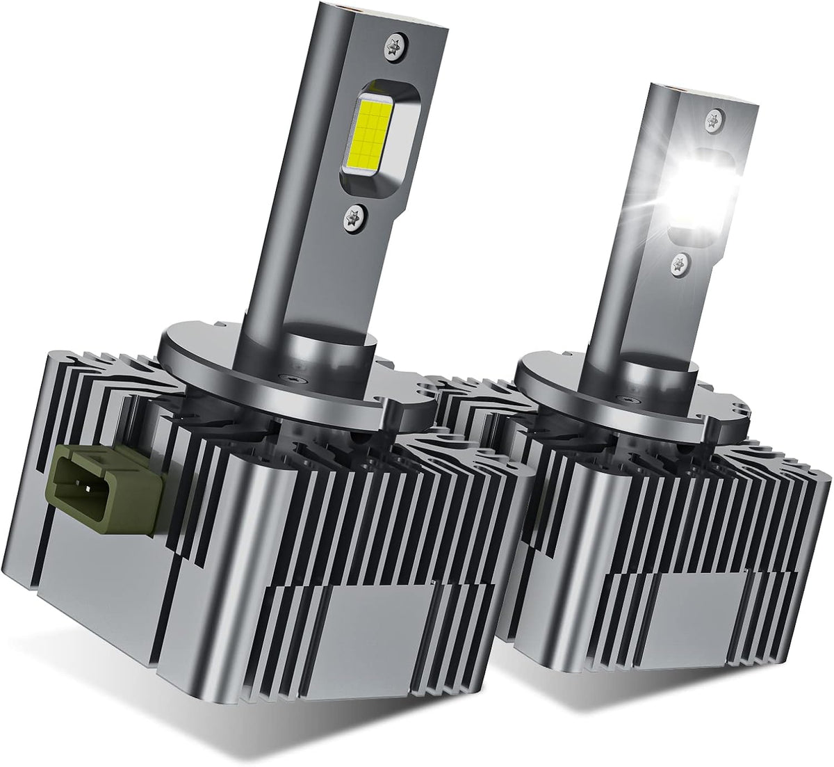 2 PCS 6000K White LED Headlight Bulbs K40303