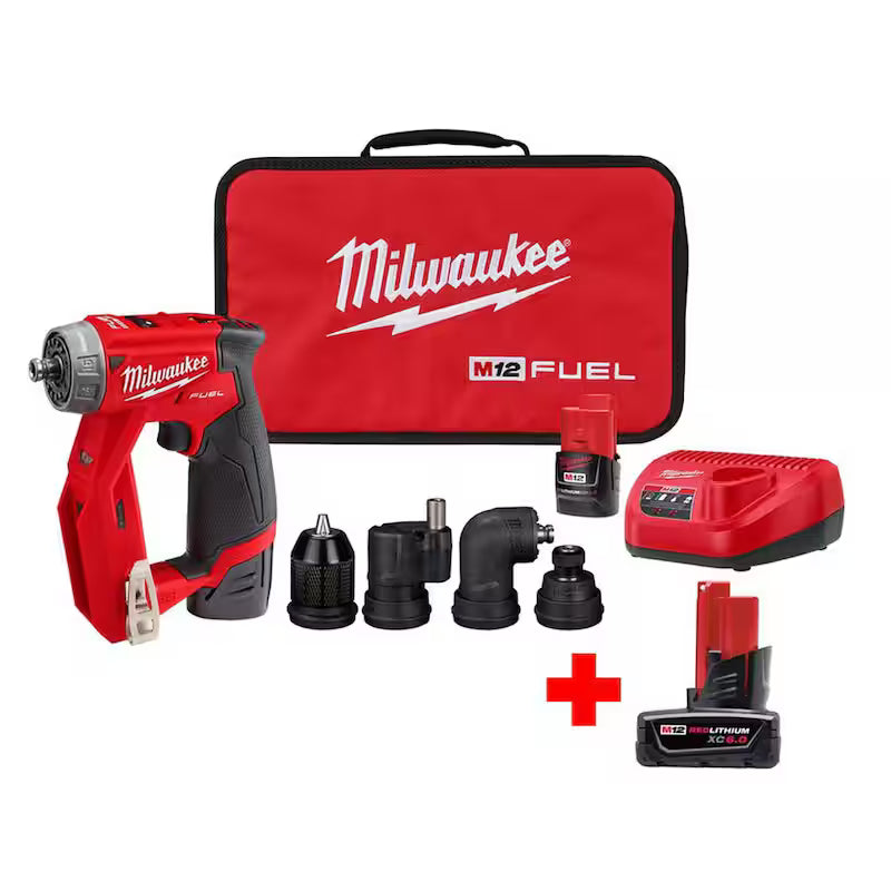 12V Lithium-Ion Brushless Cordless 4-in-1 3/8 in. Drill Driver Kit with 6.0 Ah Battery Z49707