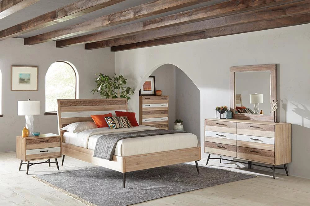 Queen Platform Bed N966