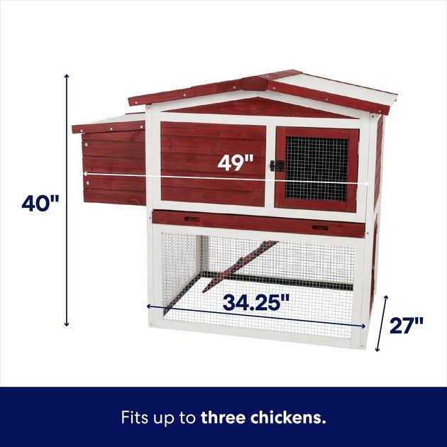 Wooden Outdoor Chicken Coop K905912
