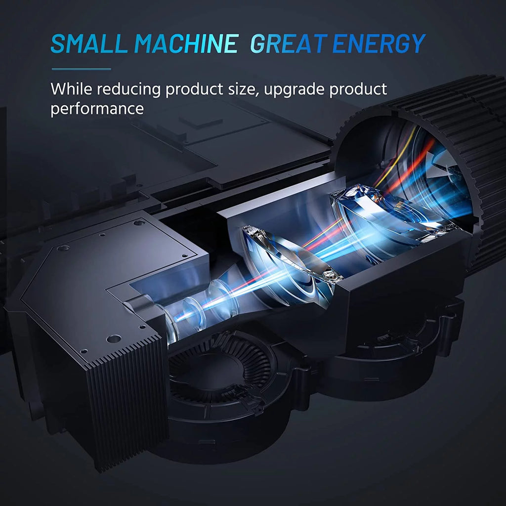 Mini Projector 1080P HD LED 200" Display Z67635