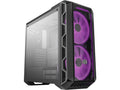 Iron Gray ATX Mid-Tower Case with Tempered Glass Side Panel and Dual 200mm RGB Fans T189