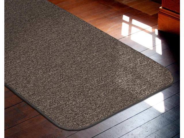 Skid-Resistant Carpet Runner Pebble Gray 16 ft. x 27 in. O68723