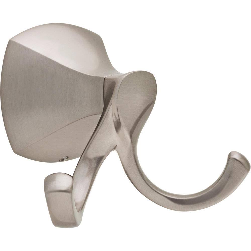 4-Piece Brushed Nickel Bathroom Hardware Set D155