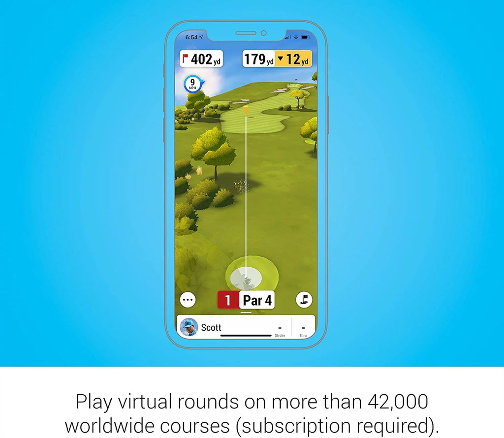 Portable Golf Launch Monitor with 10 Hours Battery Life I853