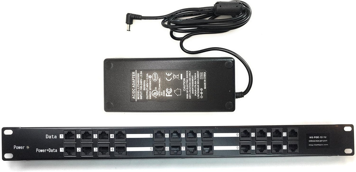 12 Port PoE Injector A246306