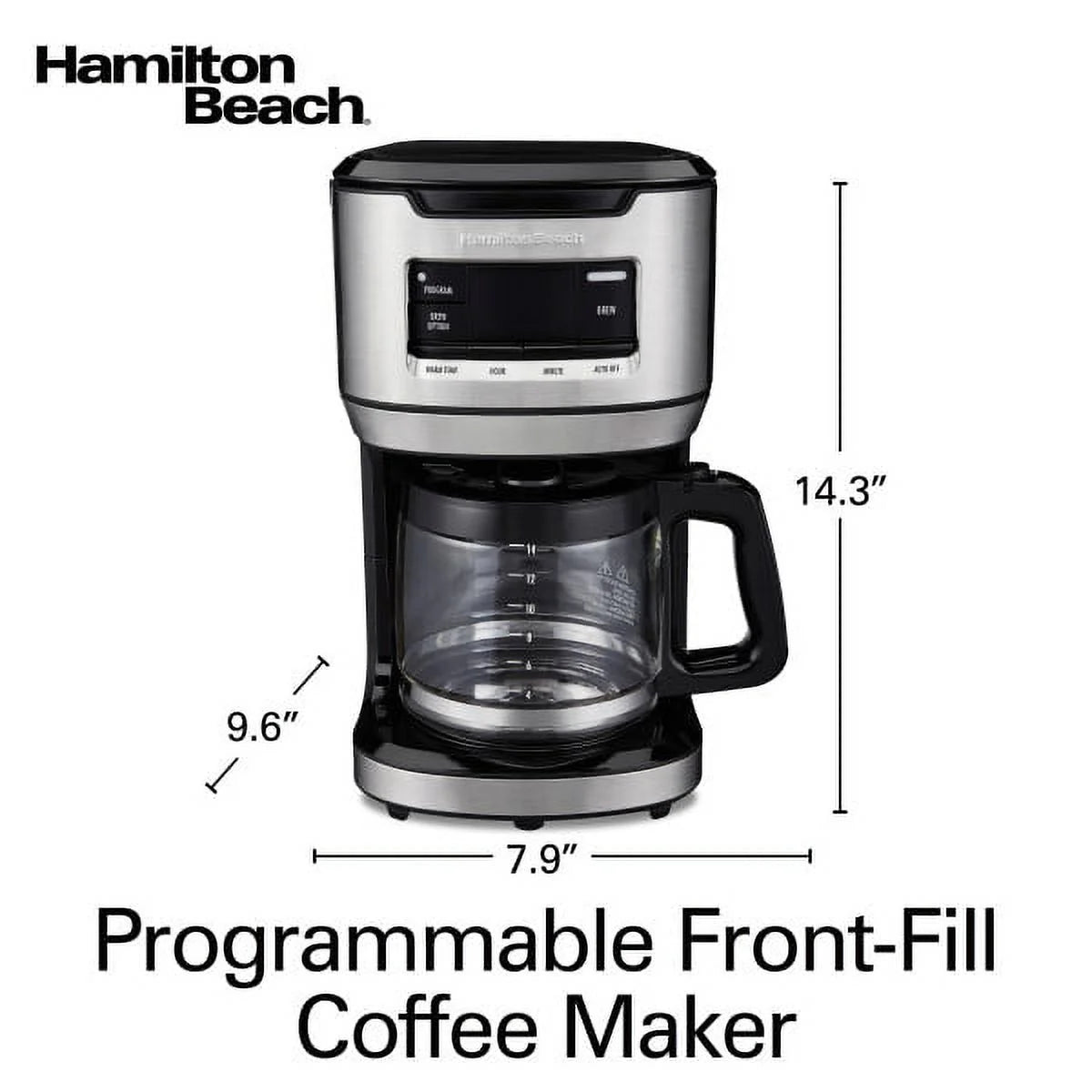 14 Cup Programmable Front-Fill Coffee Maker F573