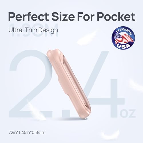 Rechargeable Hand Warmers 2 Pack, 6000mAh Electric Hand Warmer D12562