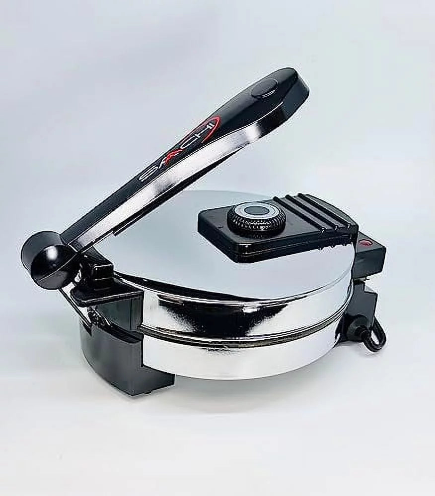 Electric Non-Stick Roti Chapati Flat Bread Tortilla Maker With Temperature Control M603903